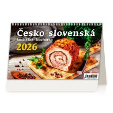 Kalendář Česko-slovenská kuchařka