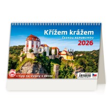 Kalendář Křížem krážem Českou republikou