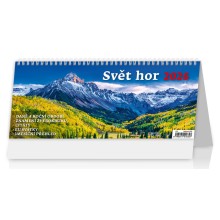 Plánovací kalendář Svět hor