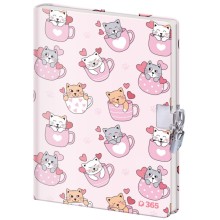 Památník 13x18 cm se zámkem - Cats Památník 13x18 cm se zámkem - Cats