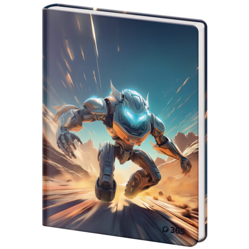 Památník A5 13x18cm čistý Sci-fi