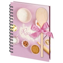 Kniha na recepty s vařečkou A5 spirála Baking