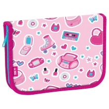 Školní penál jednopatrový Pinky