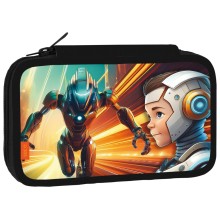 Školní penál dvoupatrový Sci-fi