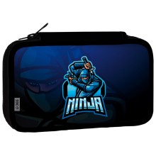 Školní penál třípatrový Ninja