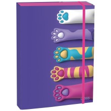 Box na sešity s klopou A4 Paws Box na sešity s klopou A4 Paws