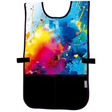 Zástěrka na výtvarnou výchovu pončo Paint