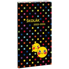 Diář školák Smiley 2025/26 - české kalendárium