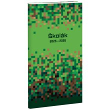 Diář školák Pixel 2025/26 - české kalendárium
