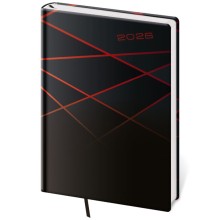 Týdenní diář A5 Vario Black design