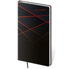 Kapesní diář Vario Black design