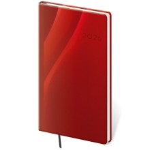 Kapesní diář Vario Red design