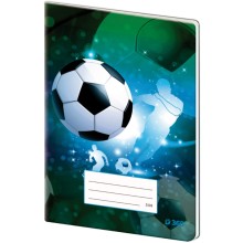 Sešit 544 papírové desky – Football