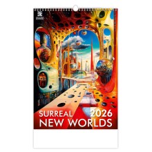 Kalendář Surreal New Worlds