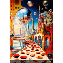 Kalendář Surreal New Worlds