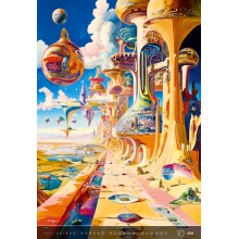 Kalendář Surreal New Worlds