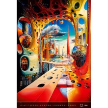 Kalendář Surreal New Worlds