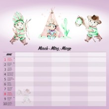 Kalendář Family Planner