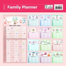 Kalendář Family Planner