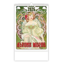 Kalendář Alfons Mucha