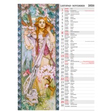 Kalendář Alfons Mucha