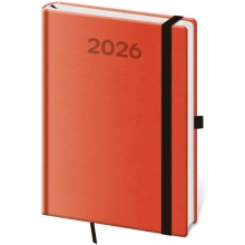 Týdenní diář A5 Print Pop oranžový