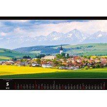 Kalendář Slovakia Panorama