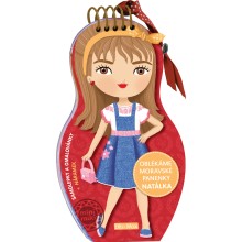 Oblékáme moravské panenky NATÁLKA – Omalovánky Oblékáme moravské panenky NATÁLKA – Omalovánky