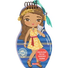 Oblékáme řecké panenky ELENA – Omalovánky Oblékáme řecké panenky ELENA – Omalovánky