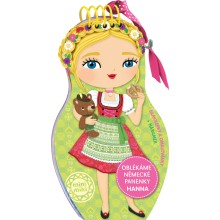 Oblékáme německé panenky HANNA – Omalovánky Oblékáme německé panenky HANNA – Omalovánky