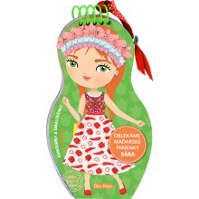 Oblékáme maďarské panenky SÁRA – Omalovánky Oblékáme maďarské panenky SÁRA – Omalovánky