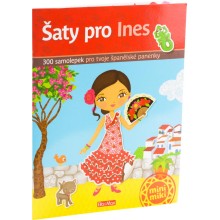 Šaty pro Ines - kniha samolepek