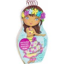 Oblékáme tahitské panenky Mohea - omalovánky Oblékáme tahitské panenky Mohea - omalovánky