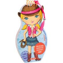 Oblékáme americké panenky AMY - omalovánky Oblékáme americké panenky AMY - omalovánky