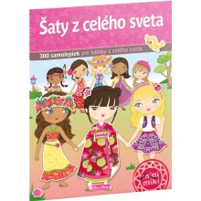 Šaty z celého sveta  – Kniha samolepiek