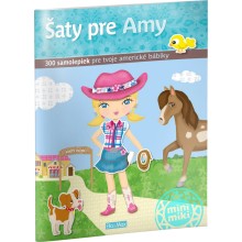 Šaty pre AMY ─ Kniha samolepiek
