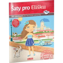 Šaty pro ELIŠKU ─ Kniha samolepek