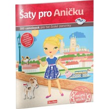 Šaty pro ANIČKU ─ Kniha samolepek