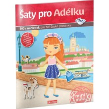 Šaty pro ADÉLKU ─ Kniha samolepek