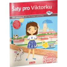 Šaty pro VIKTORKU ─ Kniha samolepek