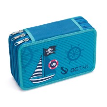 Školní penál třípatrový Ocean Pirate Školní penál třípatrový Ocean Pirate