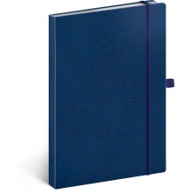NOTIQUE Notes Vivella Classic modrý/modrý, tečkovaný, 15 x 21 cm NOTIQUE Notes Vivella Classic modrý/modrý, tečkovaný, 15 x 21 cm
