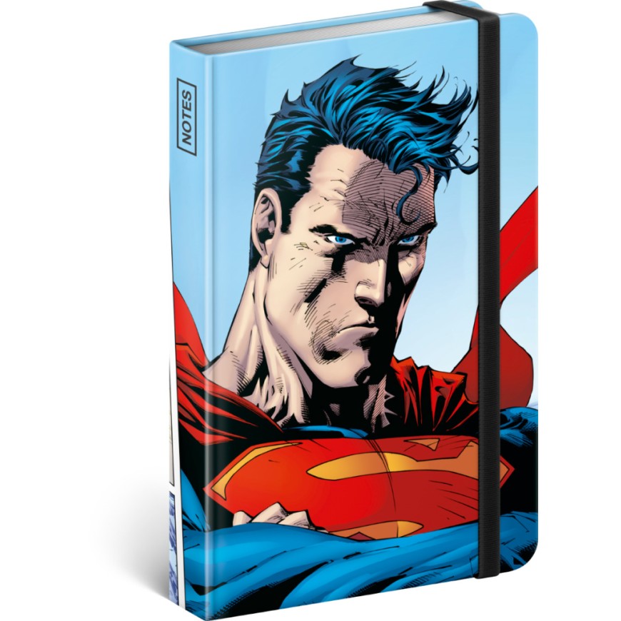 NOTIQUE Notes Superman – World Hero, linkovaný, 11 x 16 cm