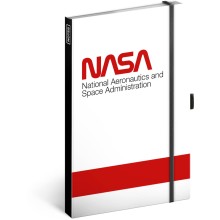NOTIQUE Notes NASA Worm, linkovaný, 13 x 21 cm NOTIQUE Notes NASA Worm, linkovaný, 13 x 21 cm