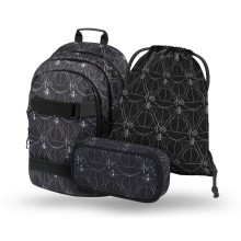 BAAGL 3 SET Skate Harry Potter Relikvie smrti: batoh, etue, sáček BAAGL 3 SET Skate Harry Potter Relikvie smrti: batoh, etue, sáček