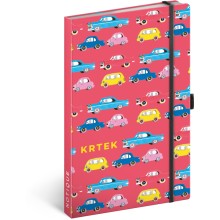 NOTIQUE Notes Krtek Auta, linkovaný, 13 x 21 cm NOTIQUE Notes Krtek Auta, linkovaný, 13 x 21 cm
