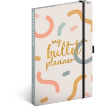 Týdenní nedatovaný diář My Bullet Planner, 13 × 21 cm CZ/SK Týdenní nedatovaný diář My Bullet Planner, 13 × 21 cm CZ/SK