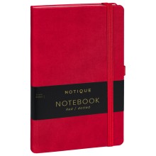 NOTIQUE Notes Červený, tečkovaný, 13 x 21 cm NOTIQUE Notes Červený, tečkovaný, 13 x 21 cm