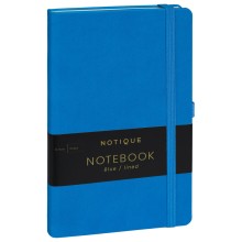 NOTIQUE Notes Modrý, linkovaný, 13 x 21 cm NOTIQUE Notes Modrý, linkovaný, 13 x 21 cm