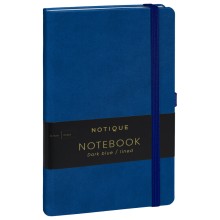 NOTIQUE Notes Tmavě modrý, linkovaný, 13 x 21 cm NOTIQUE Notes Tmavě modrý, linkovaný, 13 x 21 cm